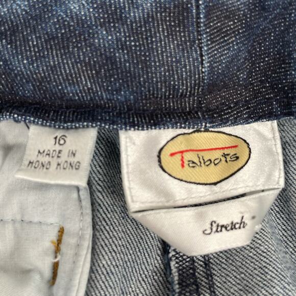 Talbots Straight Leg Jeans Blue Size 16 - Picture 5 of 8